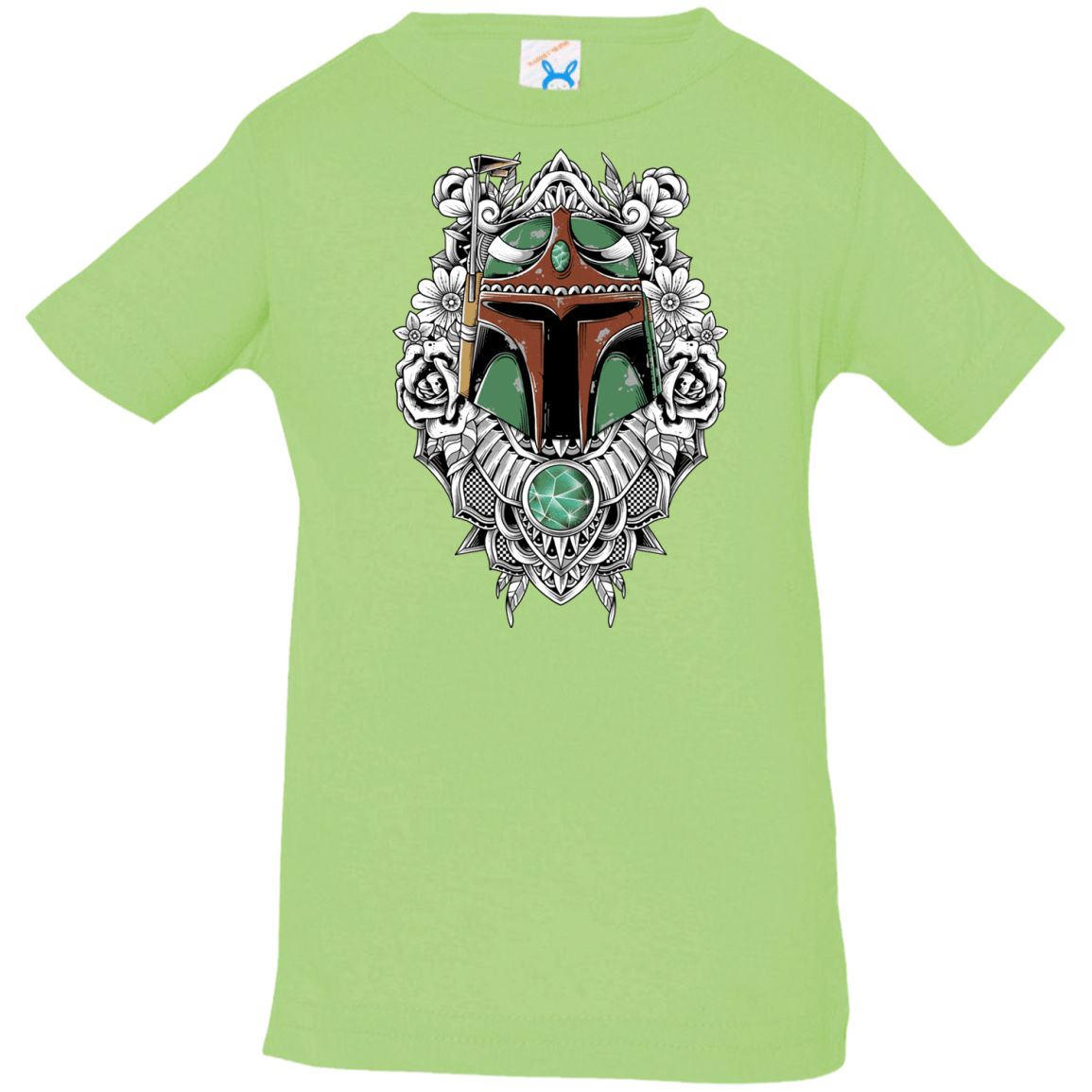 T-Shirts Key Lime / 6 Months Mandalorian Warrior Infant Premium T-Shirt