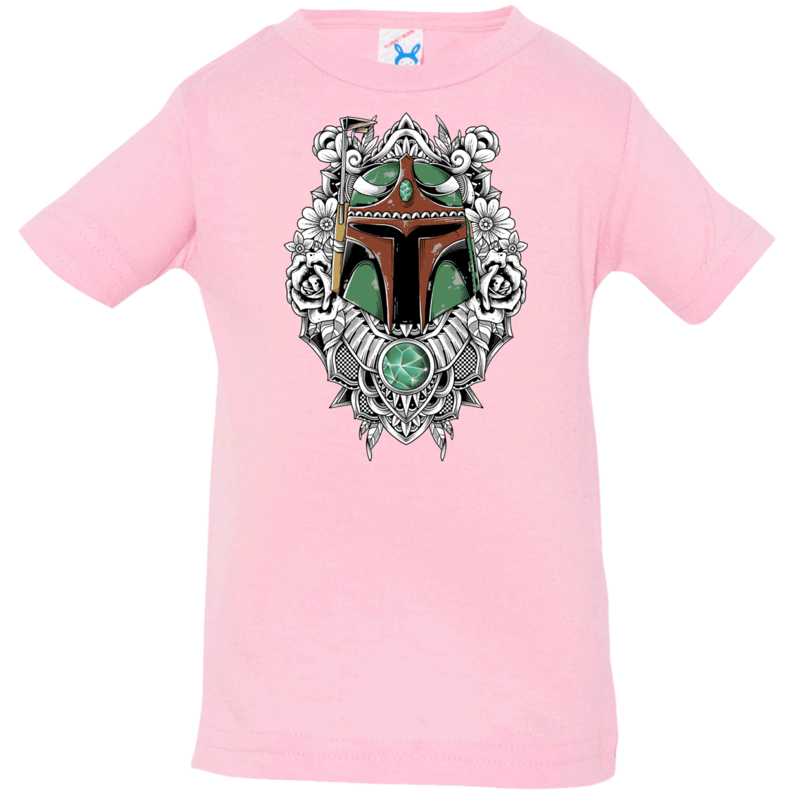 T-Shirts Pink / 6 Months Mandalorian Warrior Infant Premium T-Shirt