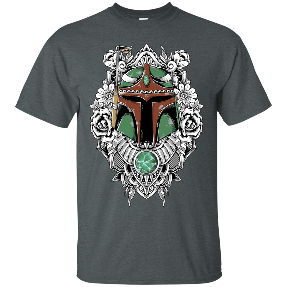 T-Shirts Dark Heather / S Mandalorian Warrior T-Shirt