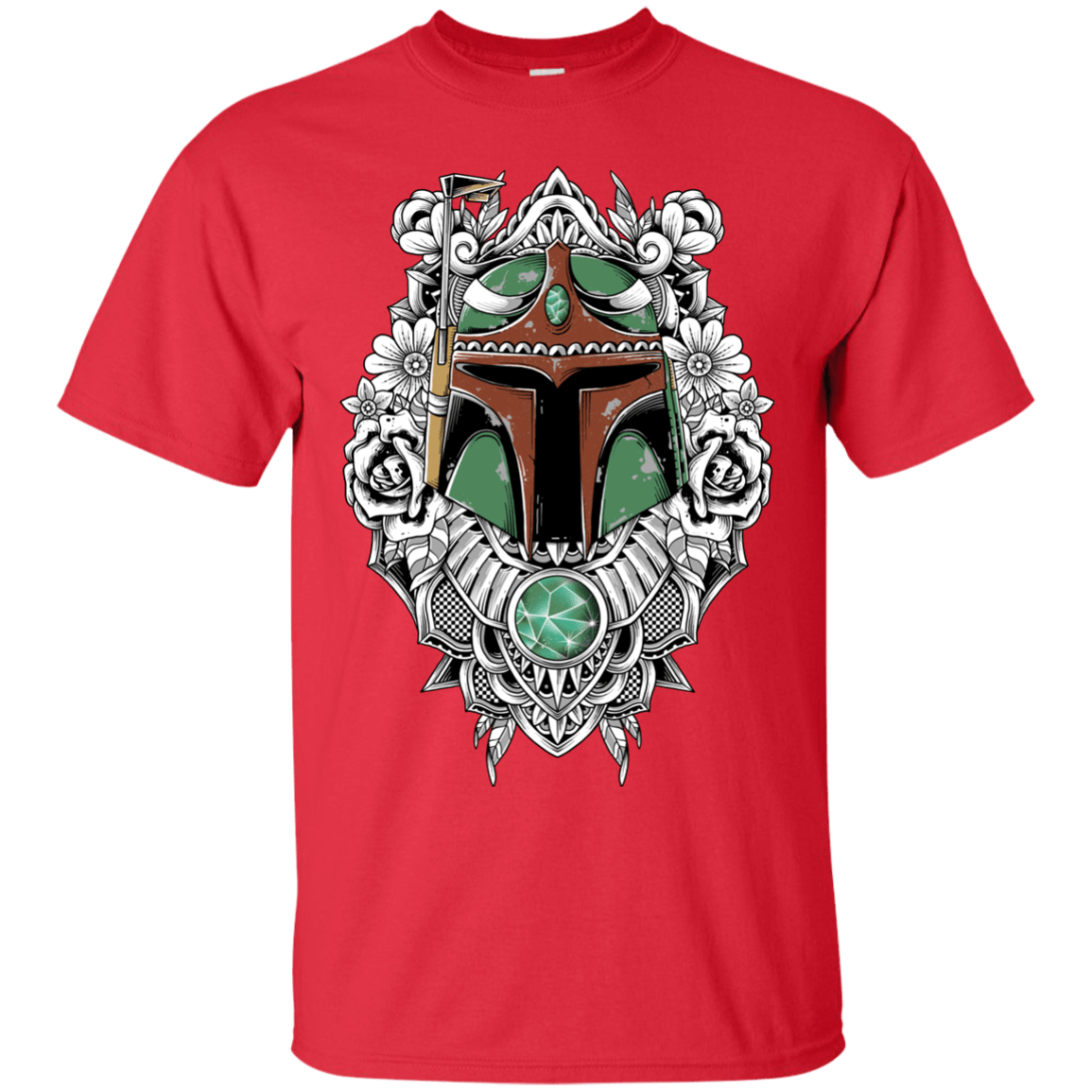 T-Shirts Red / S Mandalorian Warrior T-Shirt