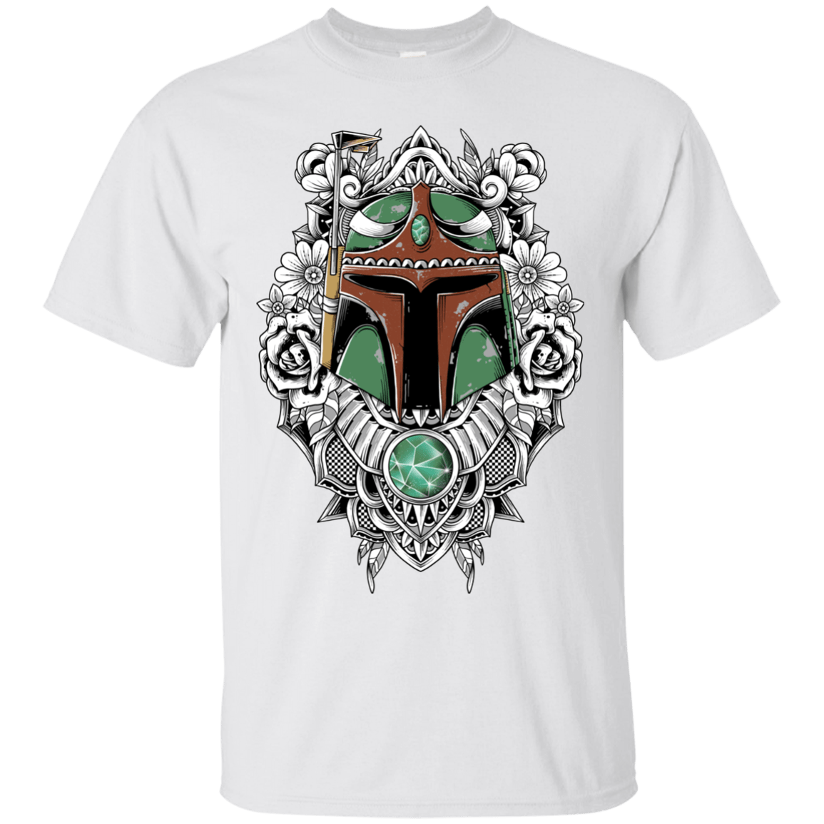 T-Shirts White / S Mandalorian Warrior T-Shirt