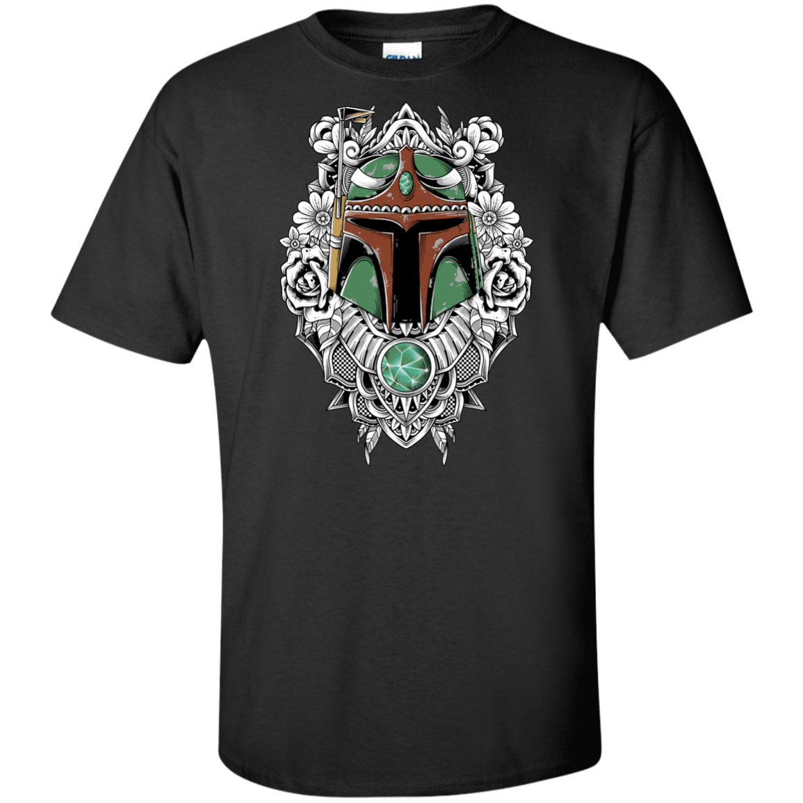 T-Shirts Black / XLT Mandalorian Warrior Tall T-Shirt