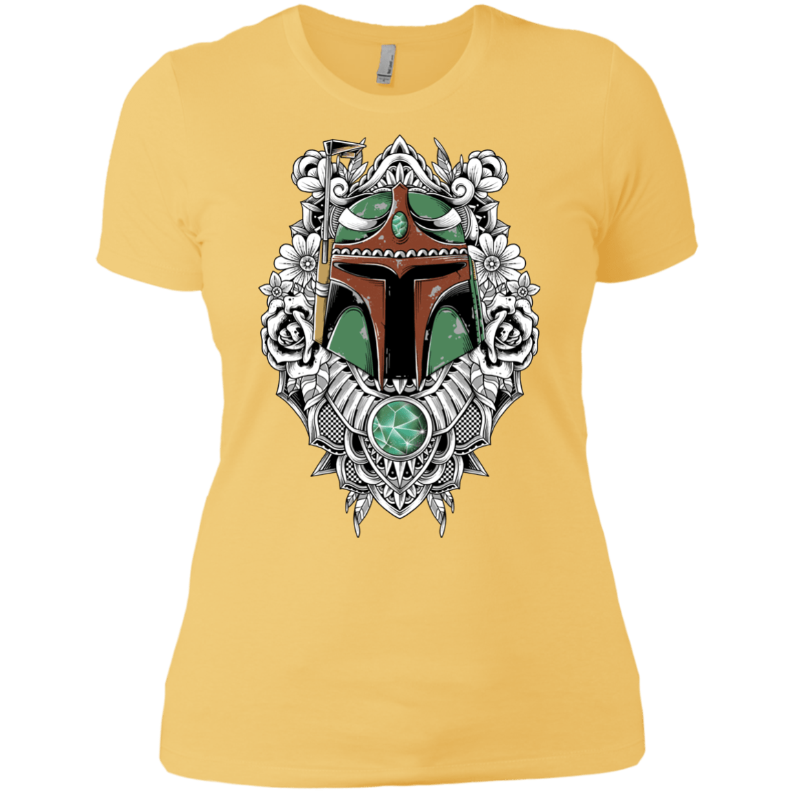 T-Shirts Banana Cream/ / X-Small Mandalorian Warrior Women's Premium T-Shirt