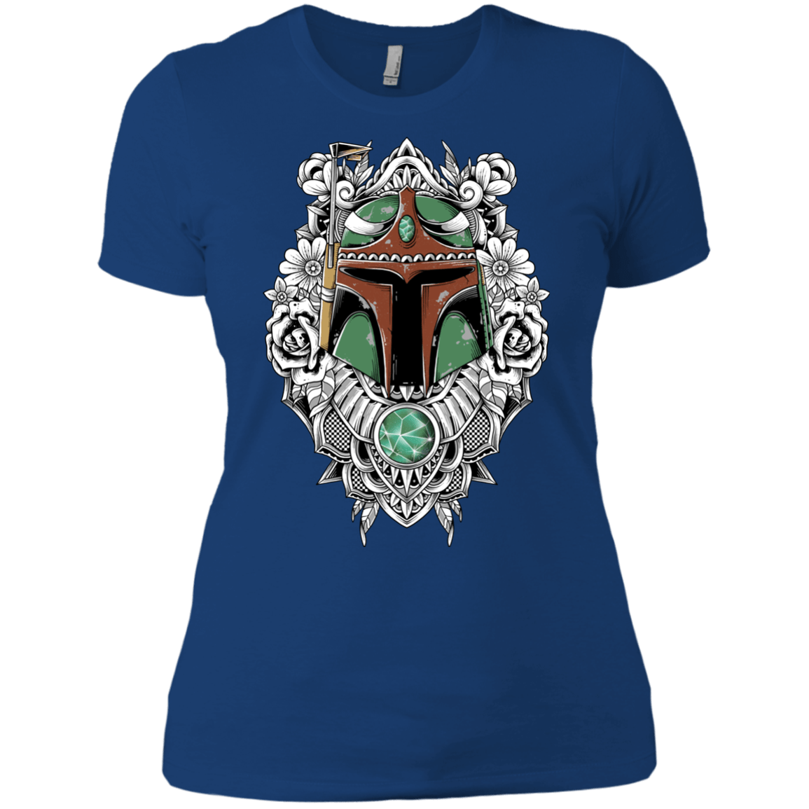 T-Shirts Royal / X-Small Mandalorian Warrior Women's Premium T-Shirt
