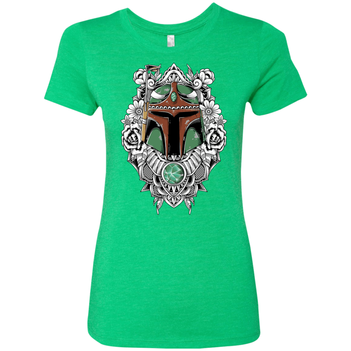 T-Shirts Envy / S Mandalorian Warrior Women's Triblend T-Shirt