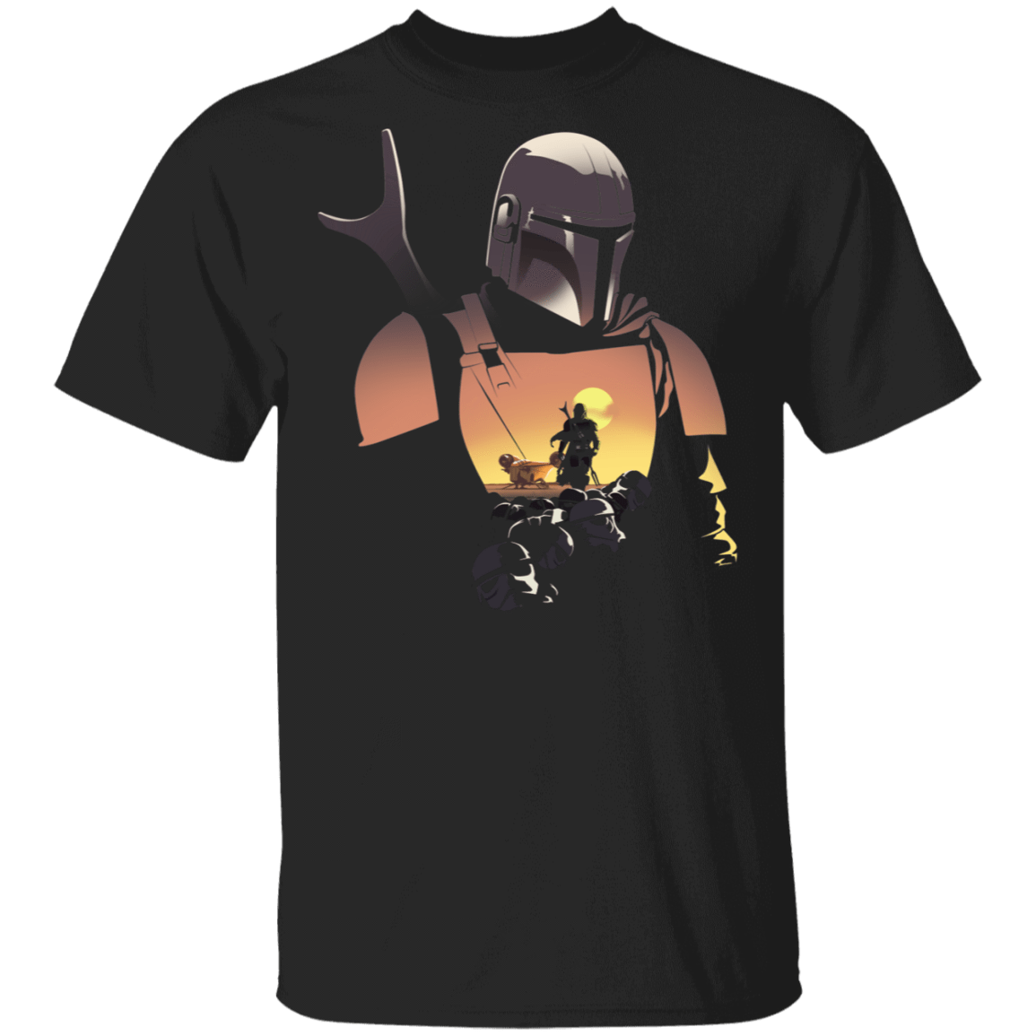 T-Shirts Black / S Mandarin T-Shirt