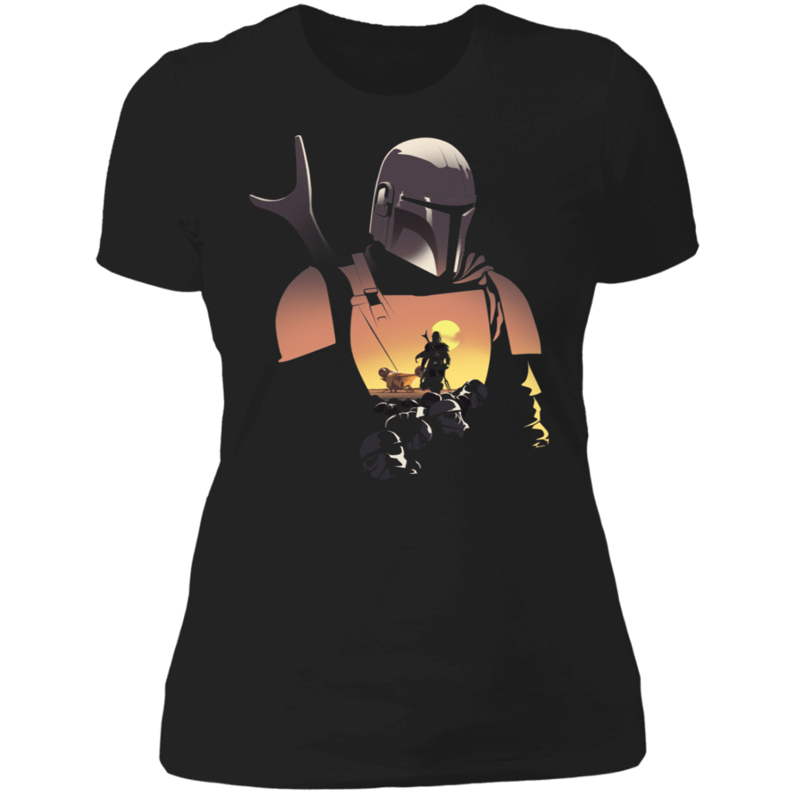 T-Shirts Black / X-Small Mandarin Women's Premium T-Shirt