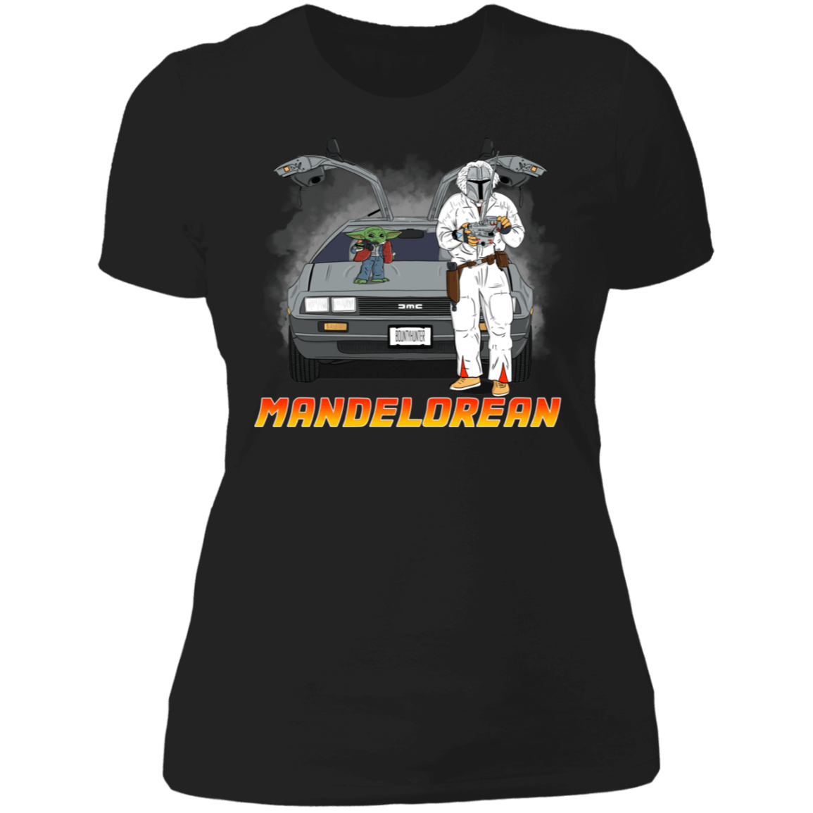 T-Shirts Black / X-Small MandElorean Women's Premium T-Shirt