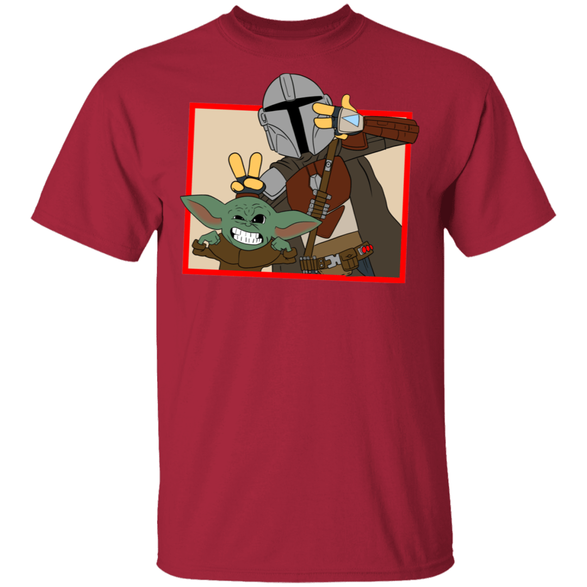 T-Shirts Cardinal / S Mando And Baby T-Shirt