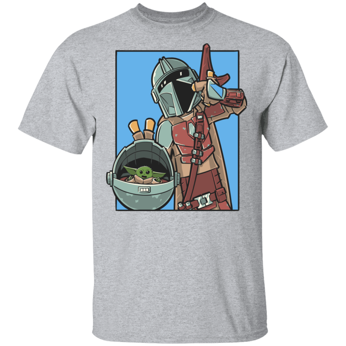 T-Shirts Sport Grey / S Mando and the Child T-Shirt