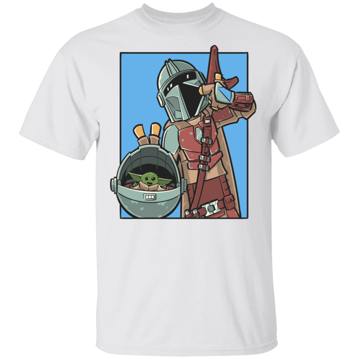 T-Shirts White / S Mando and the Child T-Shirt