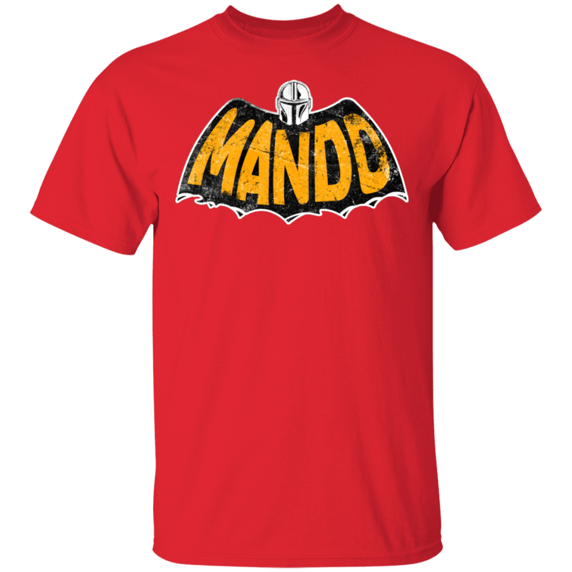 T-Shirts Red / S Mando Bat T-Shirt
