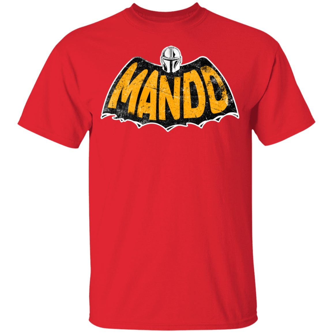T-Shirts Red / YXS Mando Bat Youth T-Shirt