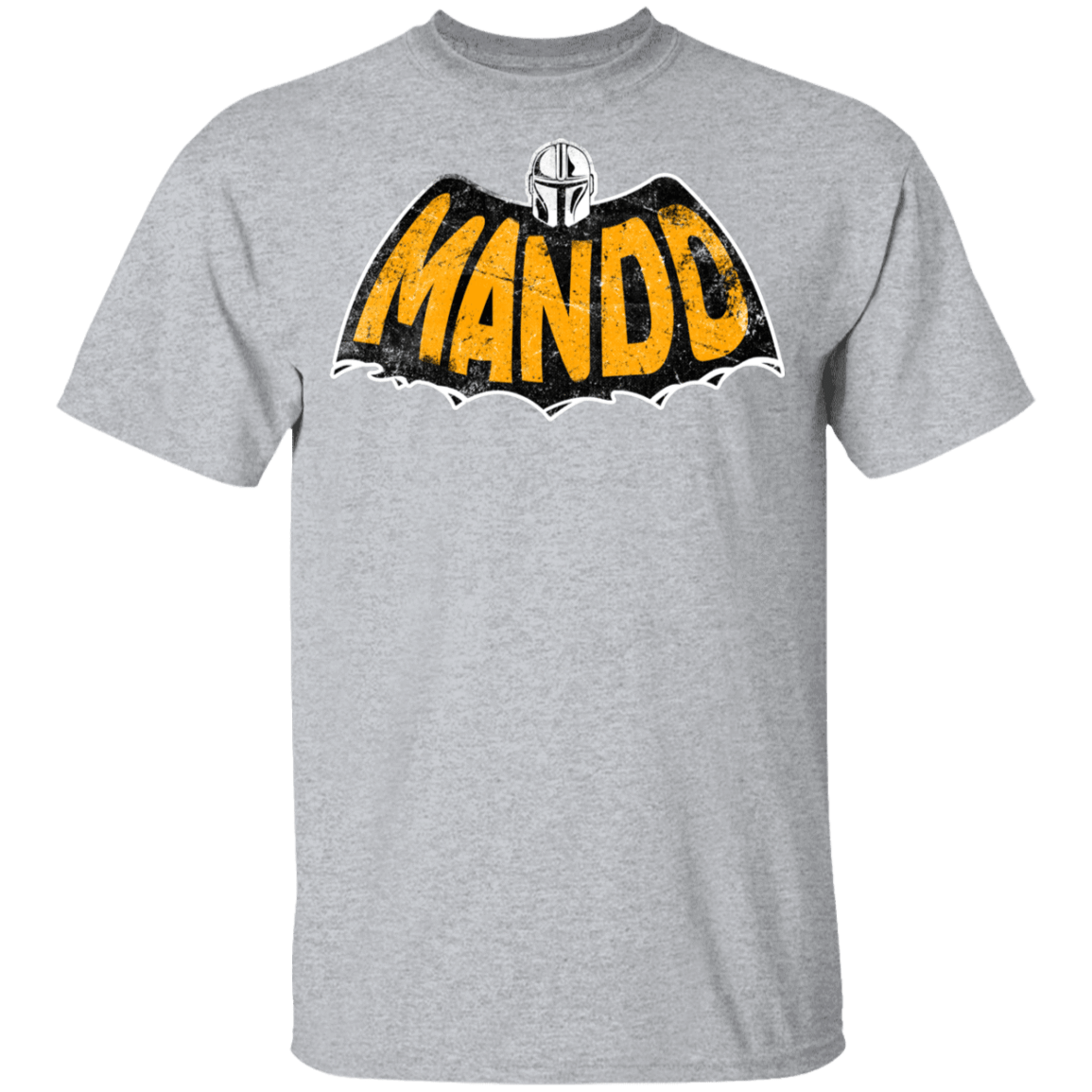 T-Shirts Sport Grey / YXS Mando Bat Youth T-Shirt