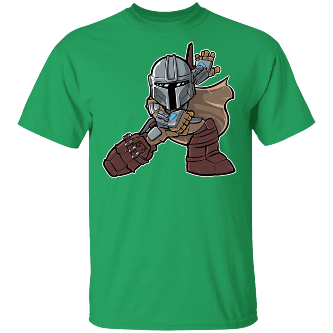 T-Shirts Irish Green / S Mando Man T-Shirt