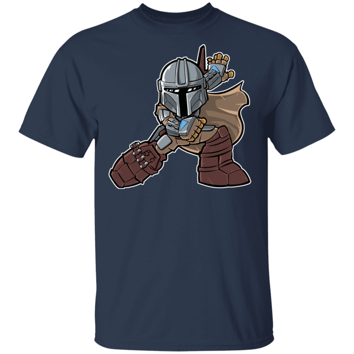 T-Shirts Navy / S Mando Man T-Shirt