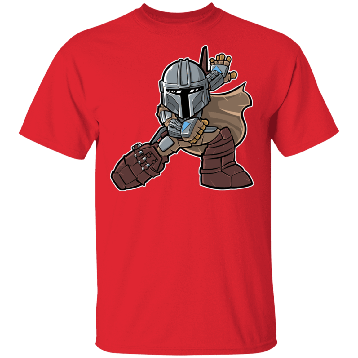 T-Shirts Red / S Mando Man T-Shirt