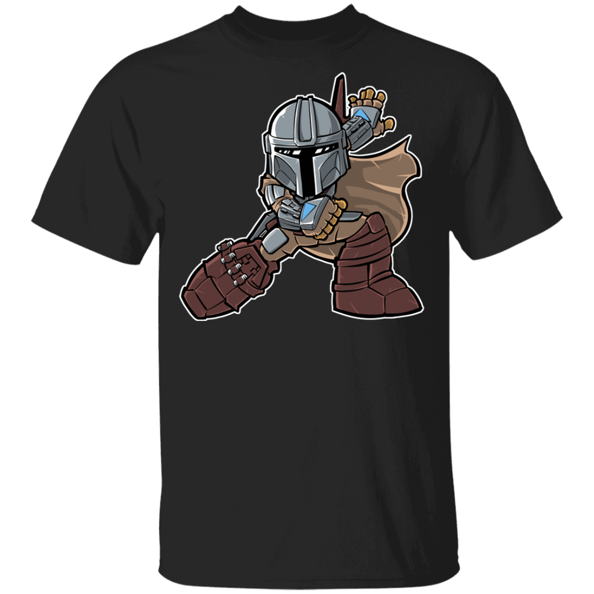 T-Shirts Black / YXS Mando Man Youth T-Shirt