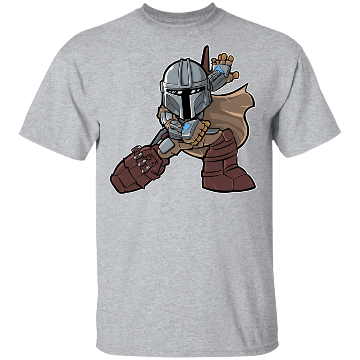 T-Shirts Sport Grey / YXS Mando Man Youth T-Shirt