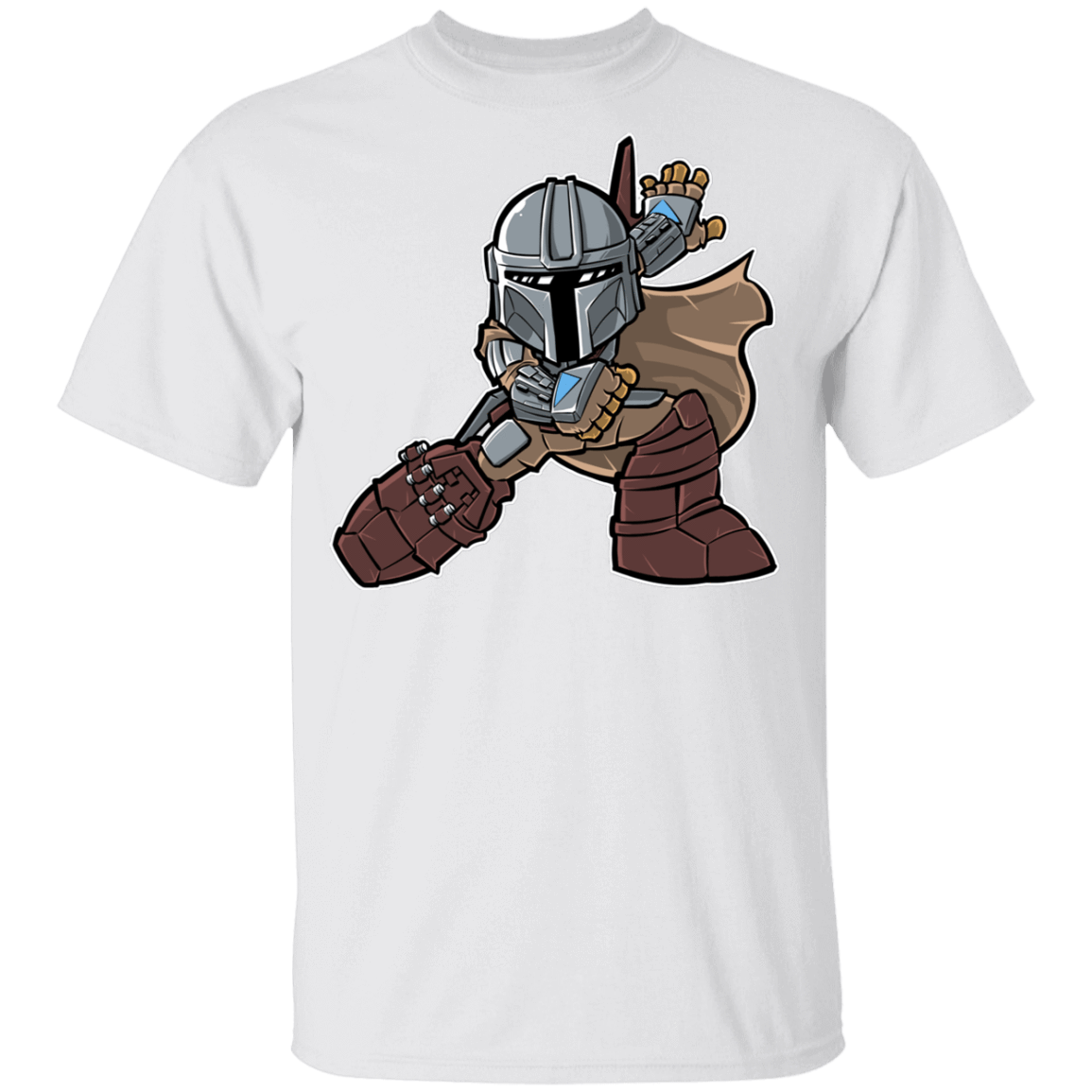 T-Shirts White / YXS Mando Man Youth T-Shirt