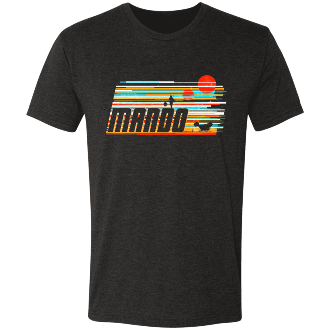 T-Shirts Vintage Black / S Mando Men's Triblend T-Shirt