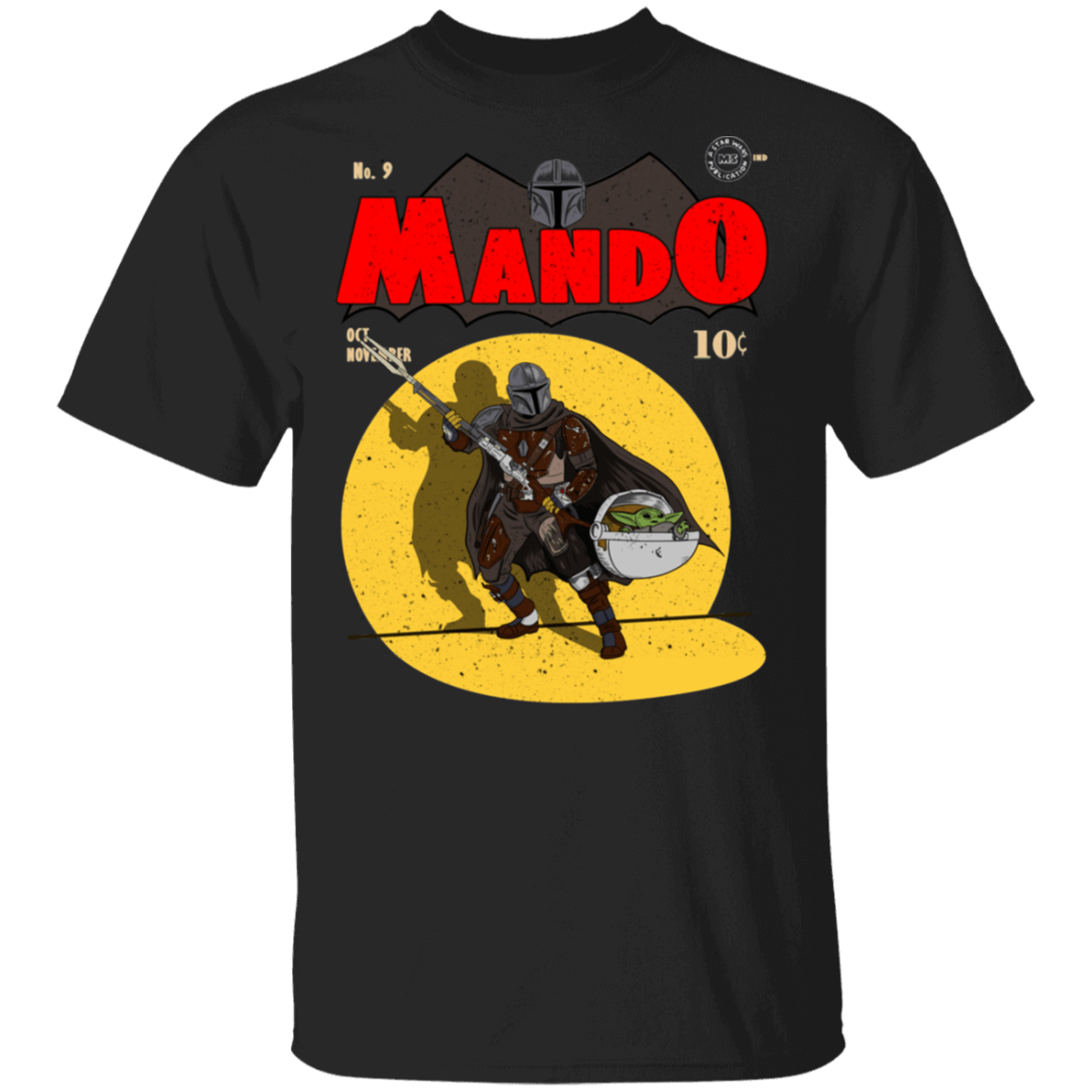 T-Shirts Black / S Mando T-Shirt