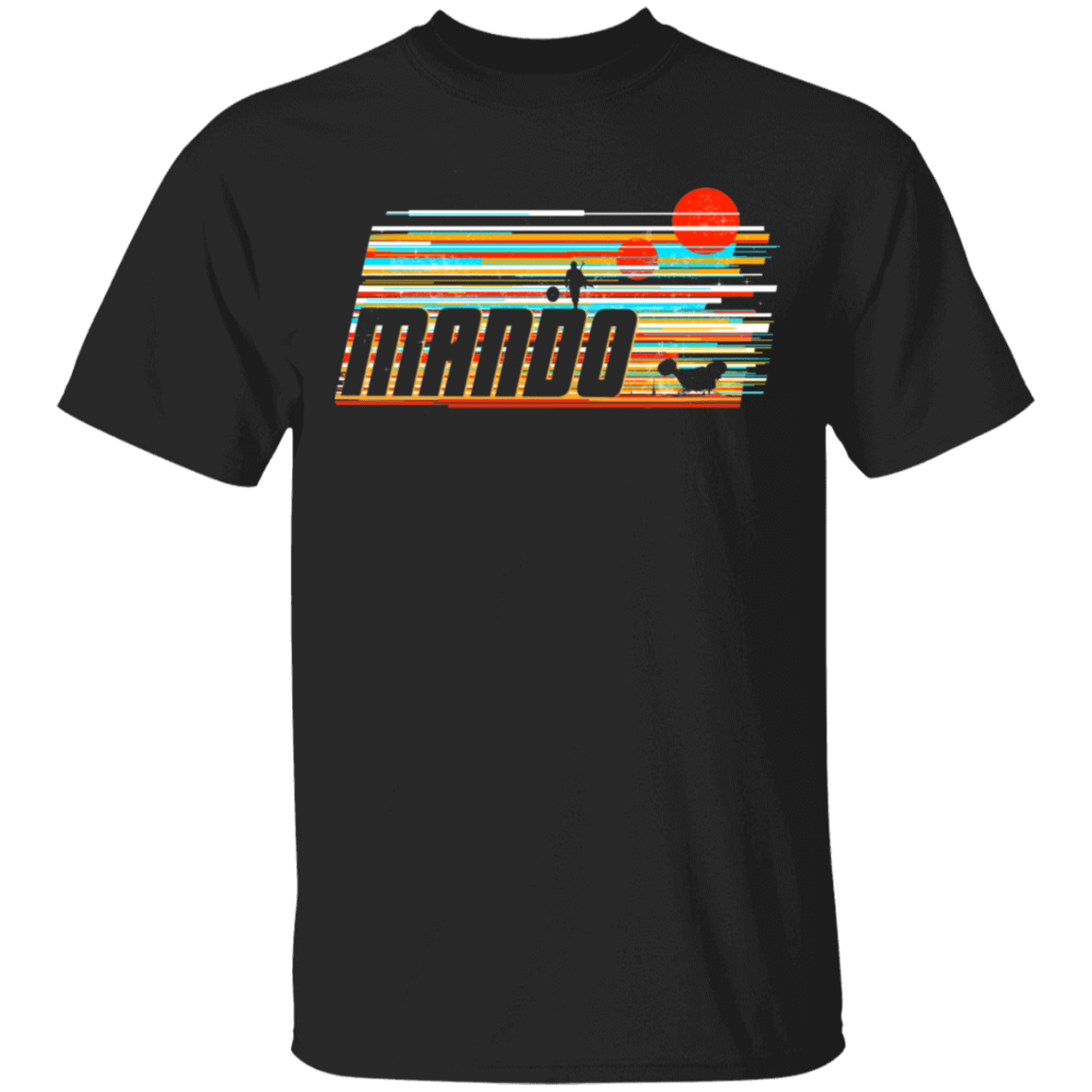 T-Shirts Black / S Mando T-Shirt
