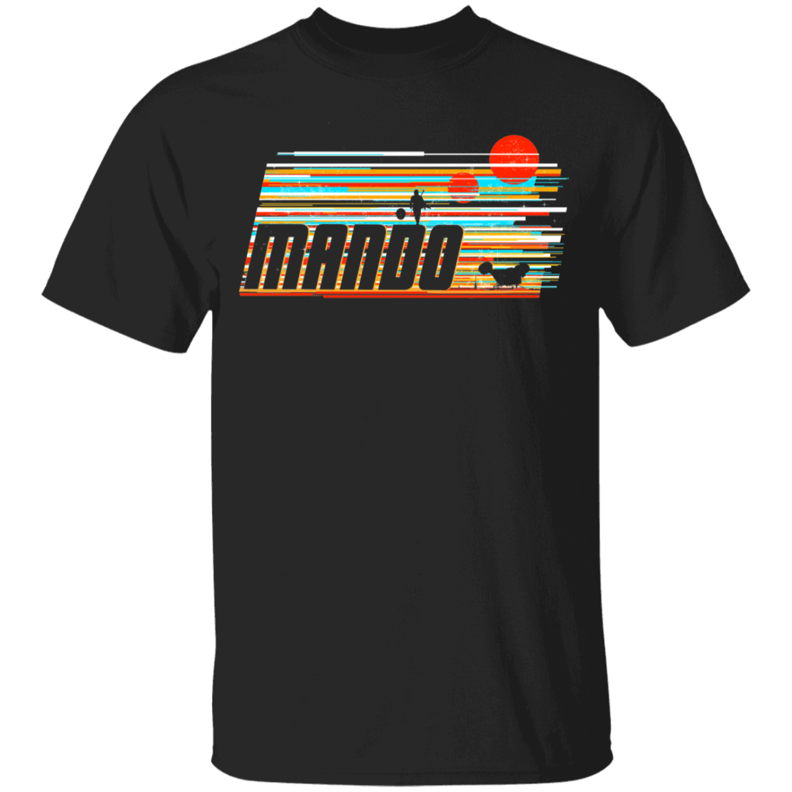 T-Shirts Black / YXS Mando Youth T-Shirt