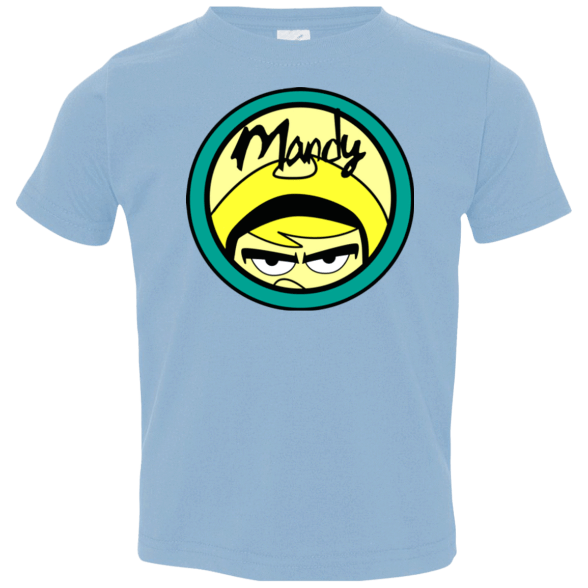 T-Shirts Light Blue / 2T Mandy Toddler Premium T-Shirt