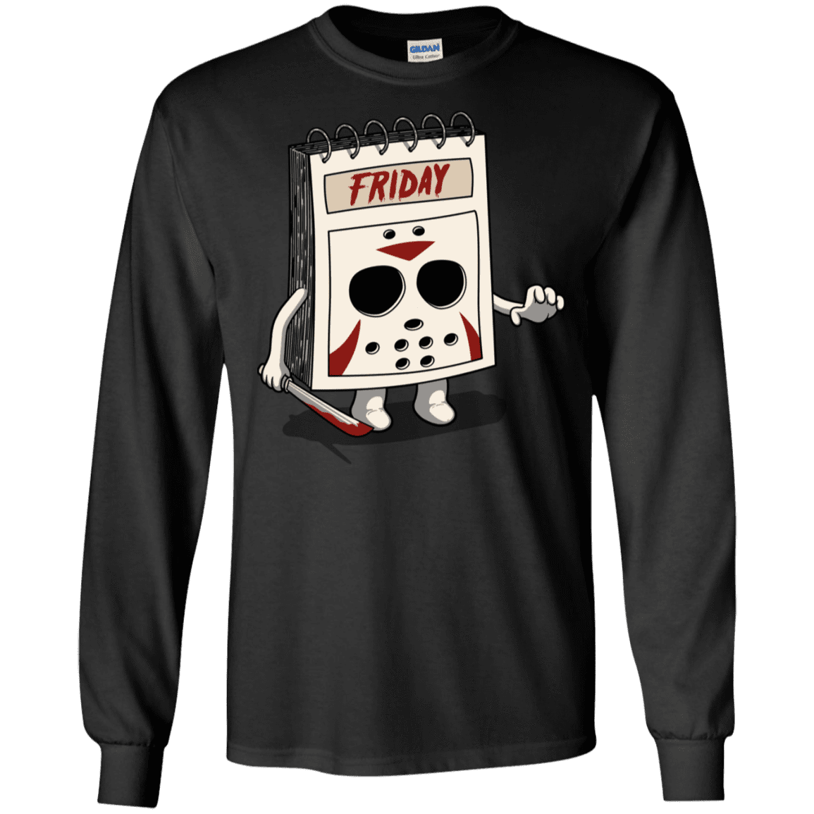 T-Shirts Black / S Manic Friday Men's Long Sleeve T-Shirt