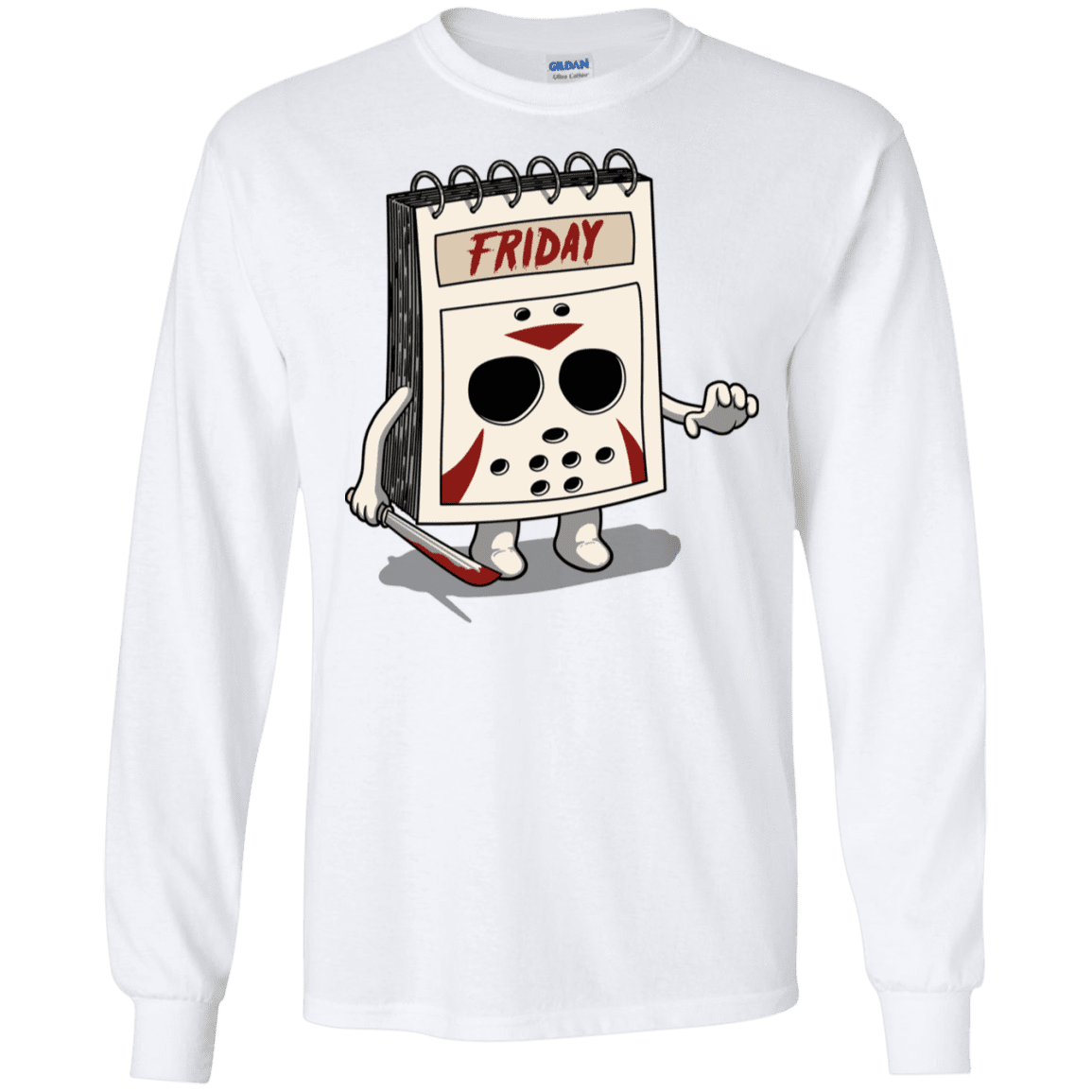 T-Shirts White / S Manic Friday Men's Long Sleeve T-Shirt