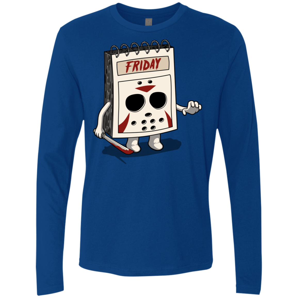 T-Shirts Royal / S Manic Friday Men's Premium Long Sleeve