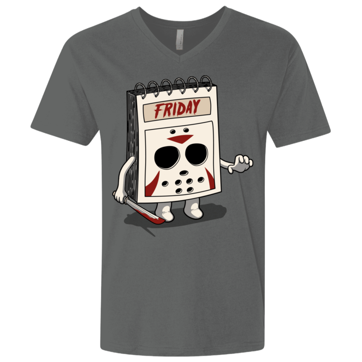 T-Shirts Heavy Metal / X-Small Manic Friday Men's Premium V-Neck