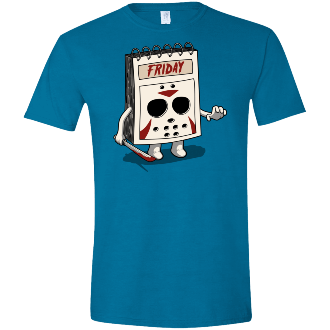 T-Shirts Antique Sapphire / S Manic Friday Men's Semi-Fitted Softstyle