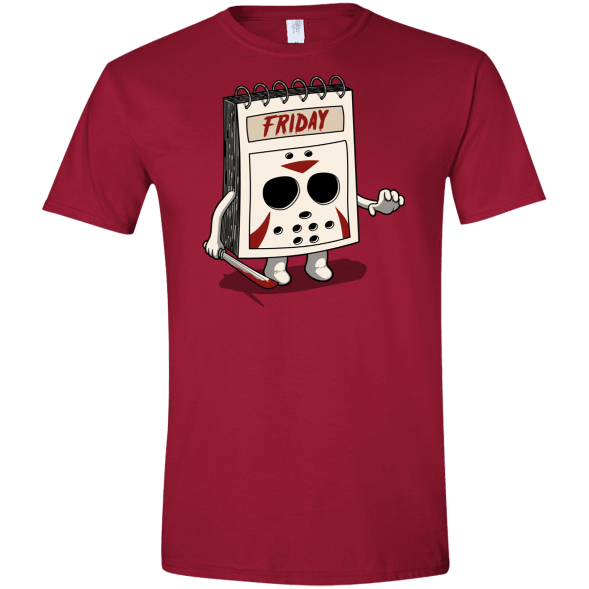 T-Shirts Cardinal Red / S Manic Friday Men's Semi-Fitted Softstyle