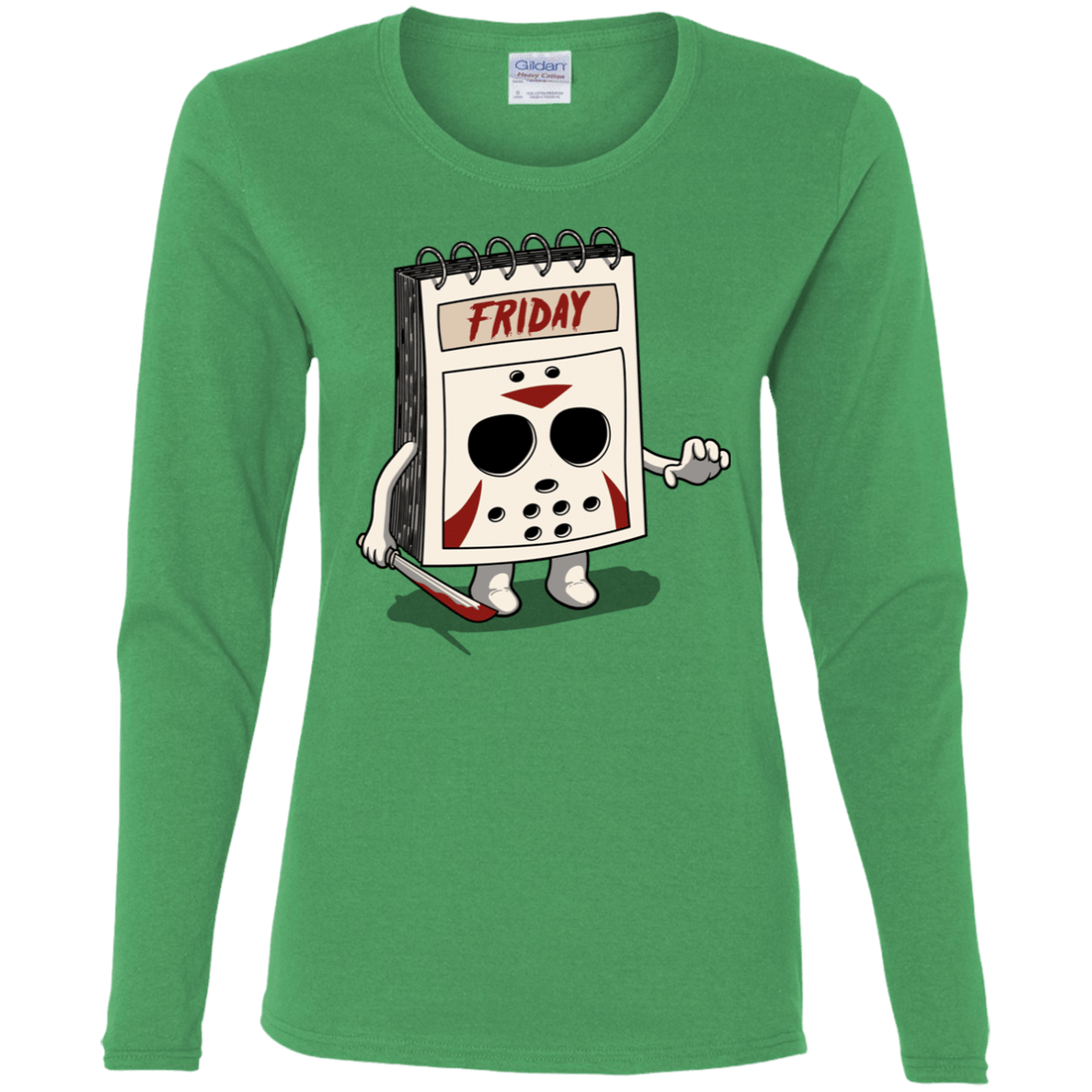 T-Shirts Irish Green / S Manic Friday Women's Long Sleeve T-Shirt