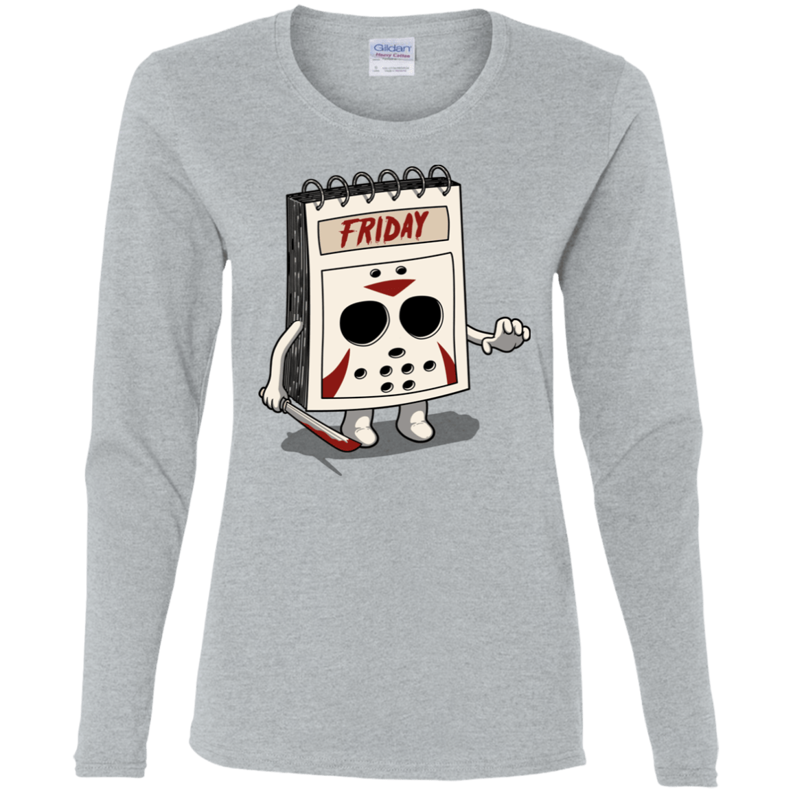 T-Shirts Sport Grey / S Manic Friday Women's Long Sleeve T-Shirt