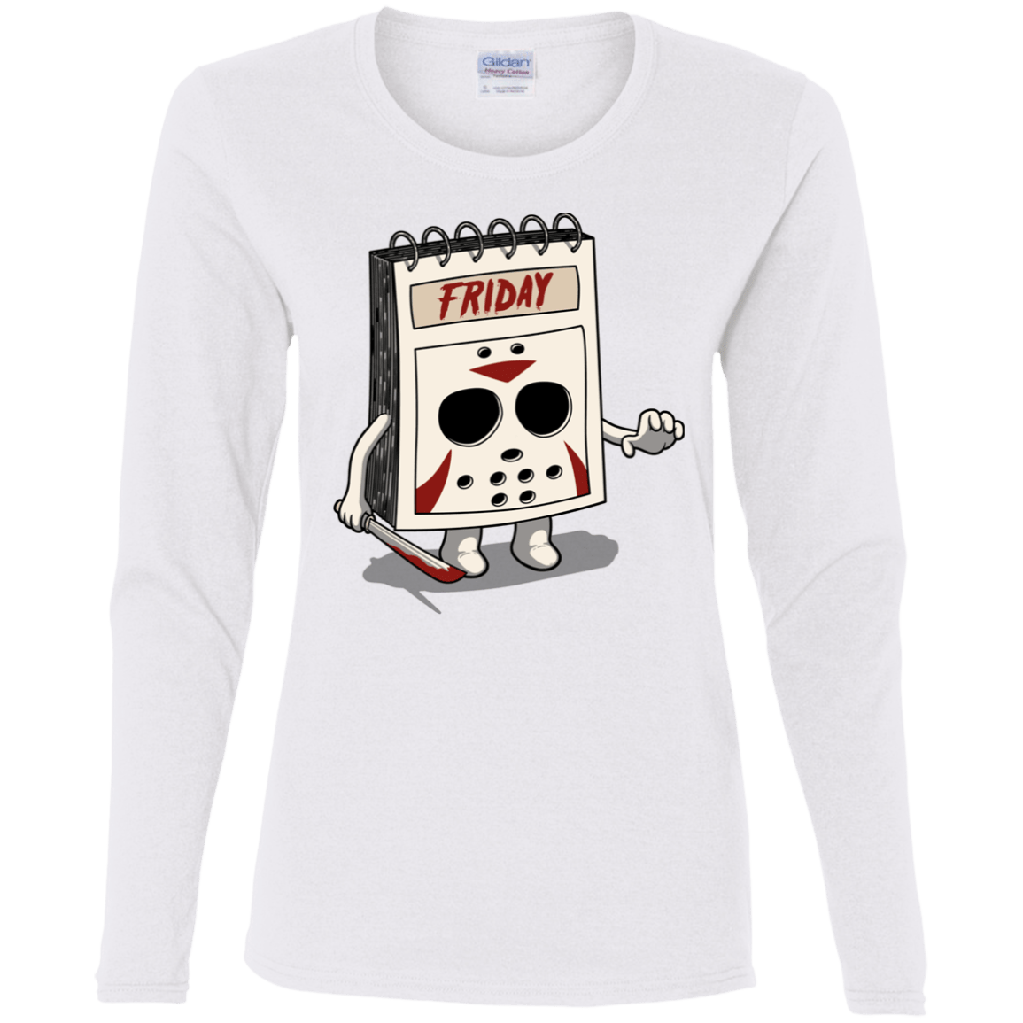 T-Shirts White / S Manic Friday Women's Long Sleeve T-Shirt