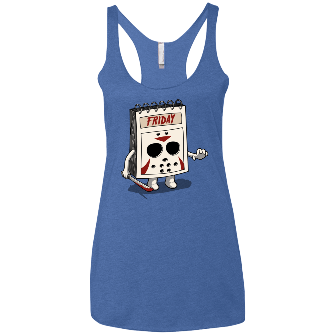 T-Shirts Vintage Royal / X-Small Manic Friday Women's Triblend Racerback Tank
