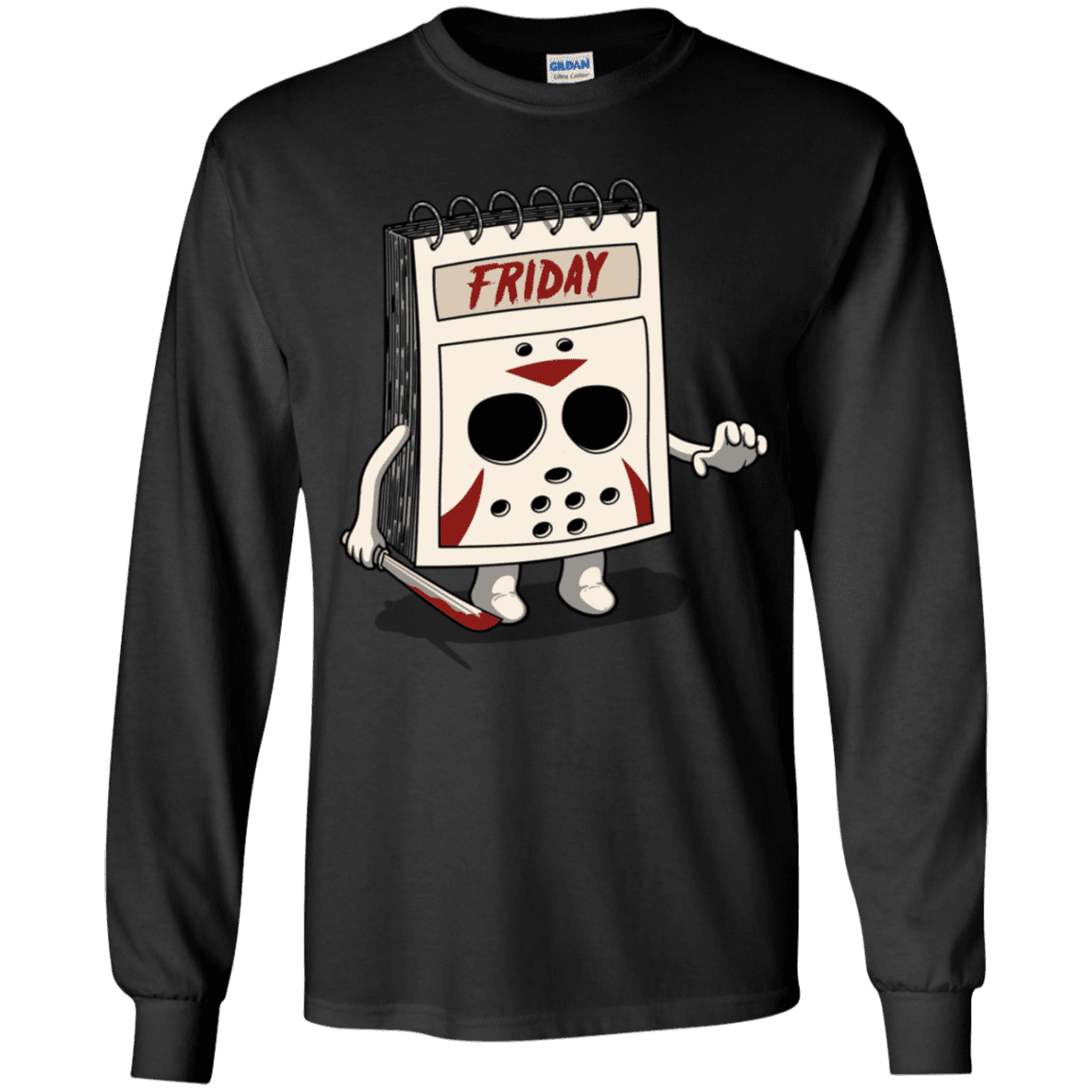 T-Shirts Black / YS Manic Friday Youth Long Sleeve T-Shirt