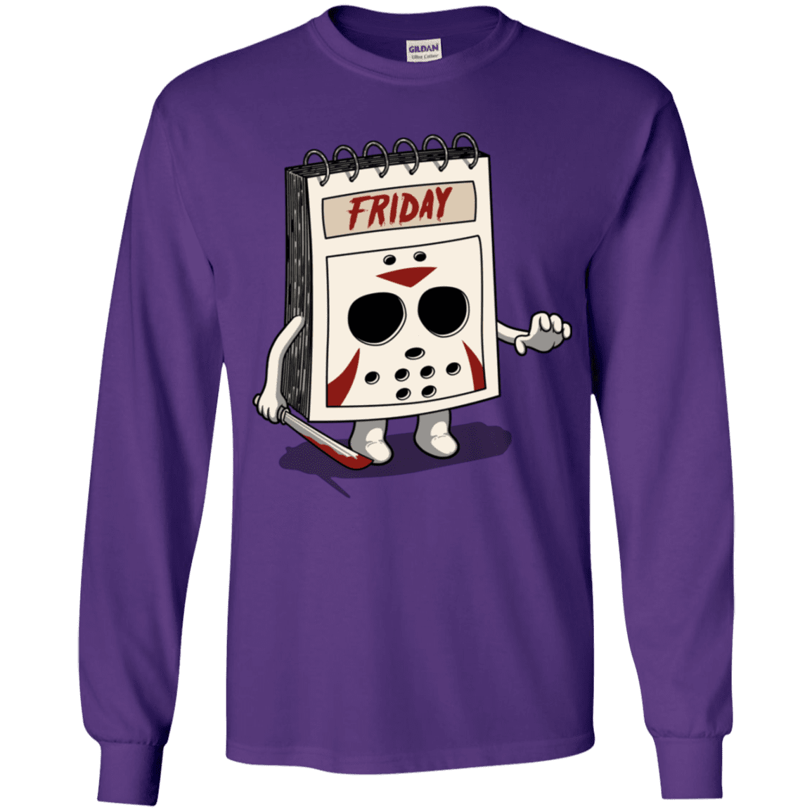 T-Shirts Purple / YS Manic Friday Youth Long Sleeve T-Shirt