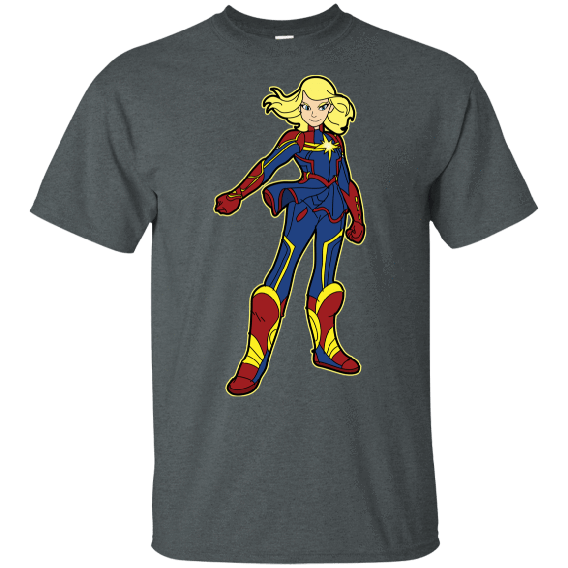T-Shirts Dark Heather / S Mar-vel Princess of Power T-Shirt