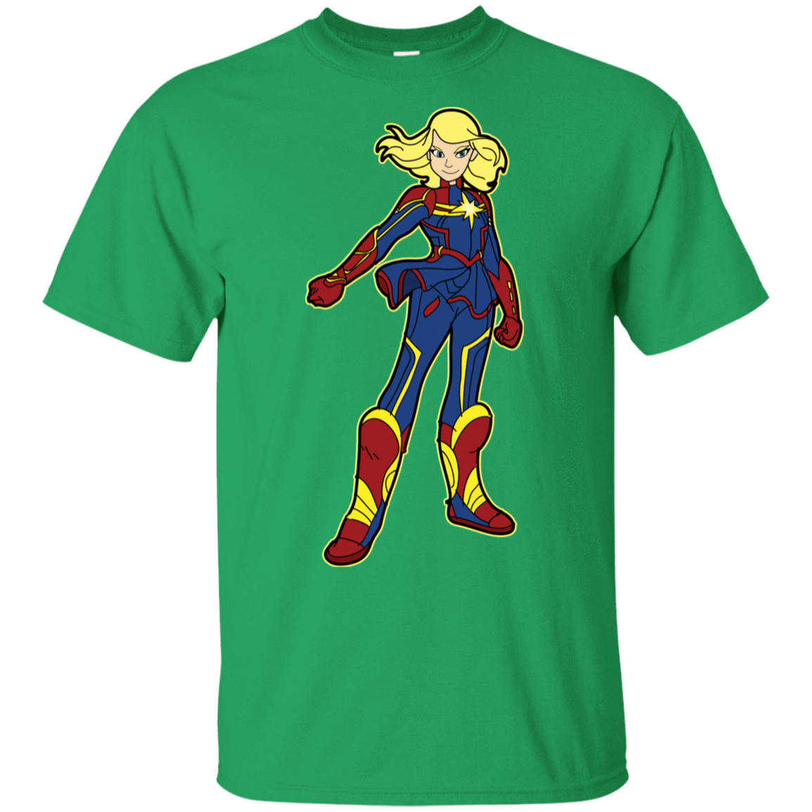 T-Shirts Irish Green / S Mar-vel Princess of Power T-Shirt
