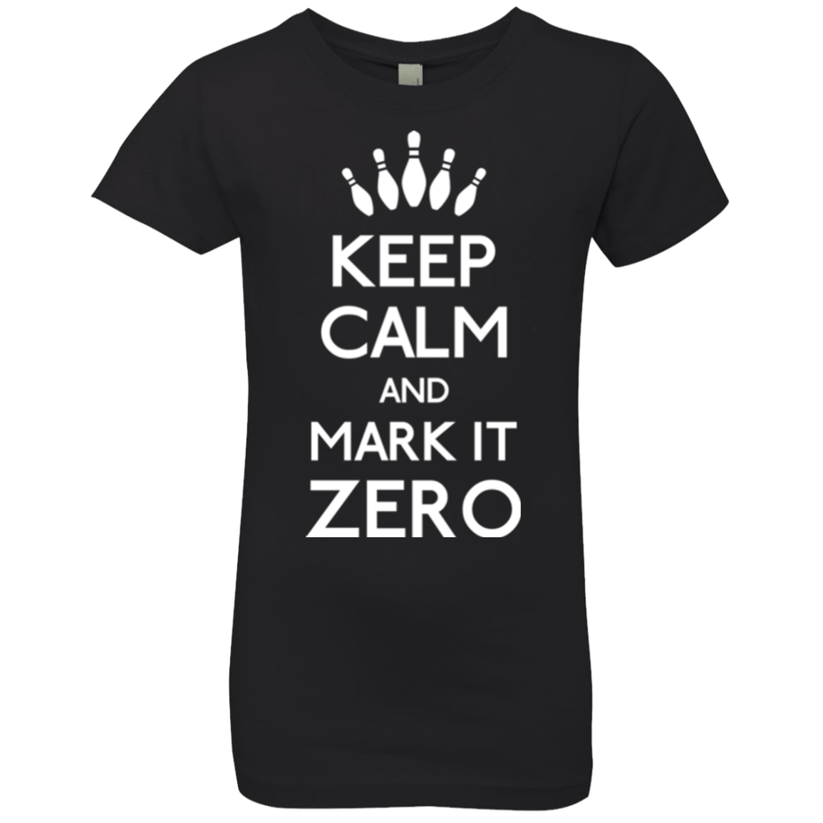 T-Shirts Black / YXS Mark it Zero Girls Premium T-Shirt