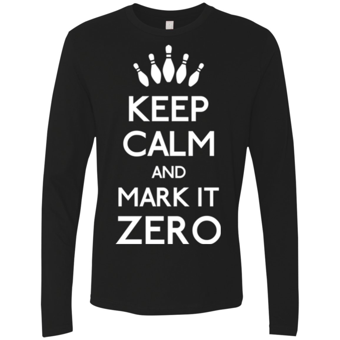 T-Shirts Black / Small Mark it Zero Men's Premium Long Sleeve