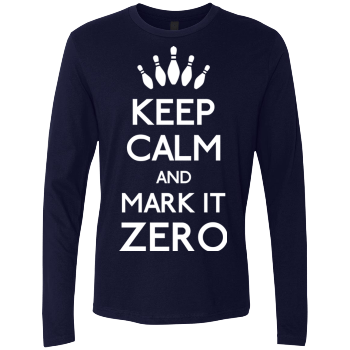 T-Shirts Midnight Navy / Small Mark it Zero Men's Premium Long Sleeve