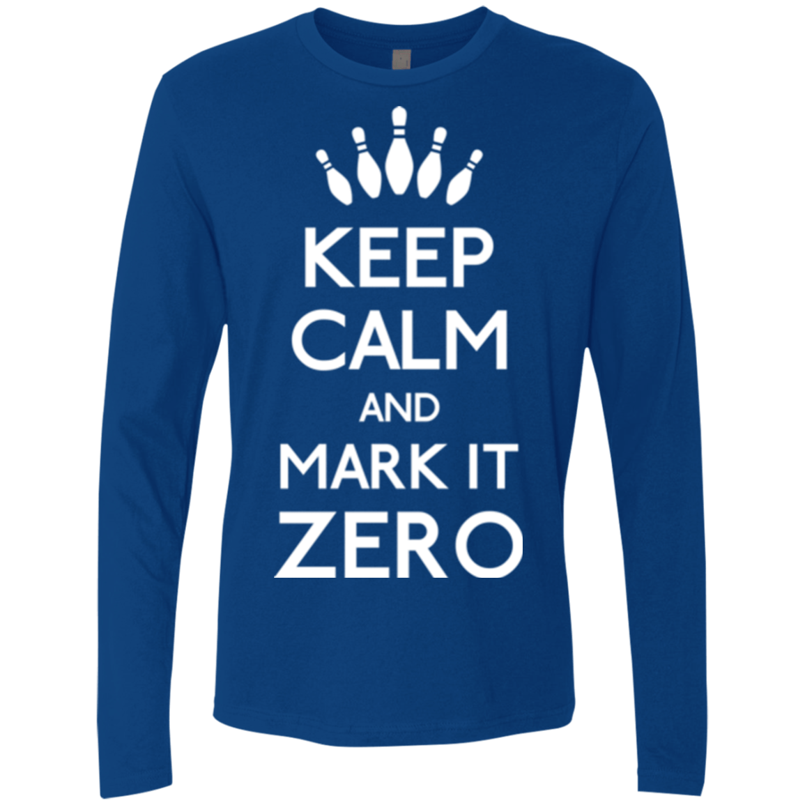 T-Shirts Royal / Small Mark it Zero Men's Premium Long Sleeve