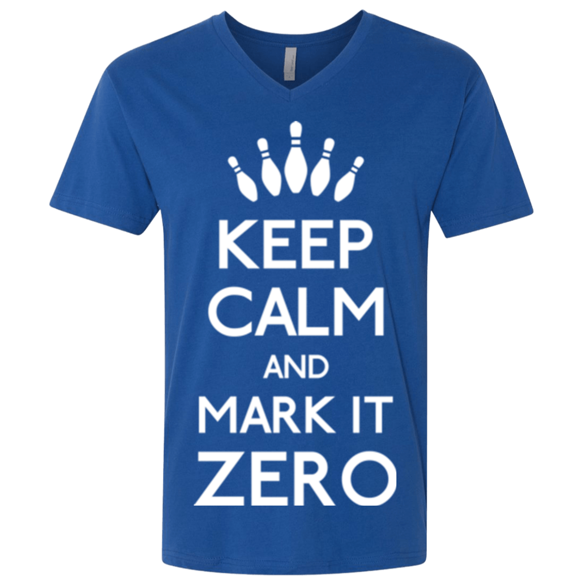 T-Shirts Royal / X-Small Mark it Zero Men's Premium V-Neck