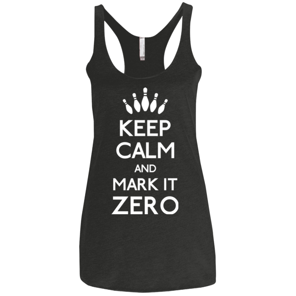 T-Shirts Vintage Black / X-Small Mark it Zero Women's Triblend Racerback Tank