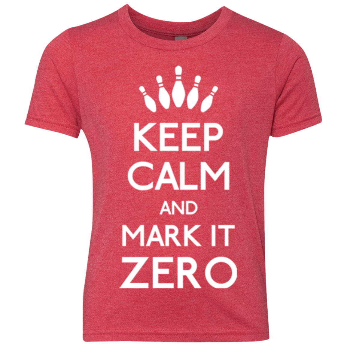 T-Shirts Vintage Red / YXS Mark it Zero Youth Triblend T-Shirt